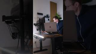 Minimalist developer workspace tour #coding #aesthetic #setup #desksetup