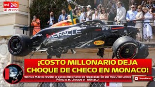 Helmut Marko revela el costo millonario de reparación del RB20 de Checo Pérez by TV1 1,314 views 3 days ago 2 minutes, 14 seconds