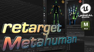 Retarget Metahuman in MotionBuilder | Unreal Engine 5 - MotionBuilder pipeline (3/7)