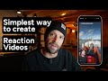 SIMPLEST way to make a reaction video in 2025!