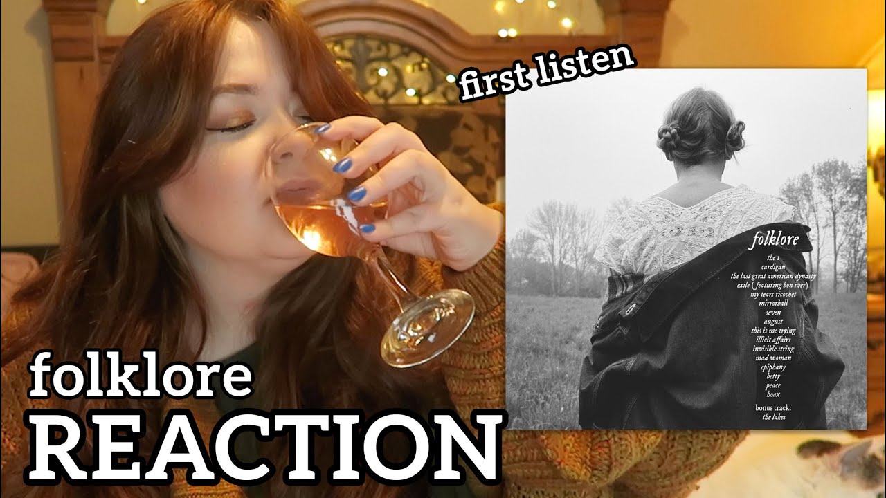 Taylor Swift - folklore Album REACTION