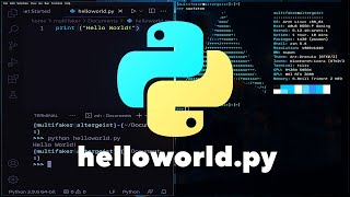 Hello World in Python [Learn Python]