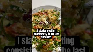 Consistency 🤗🥗 #subscribe #fy #food #healthyfood #shortsfeed
