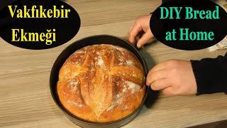 Ev Fırınında Vakfıkebir Ekmeği Yapımı & En Kolay Ekmek Tarifi