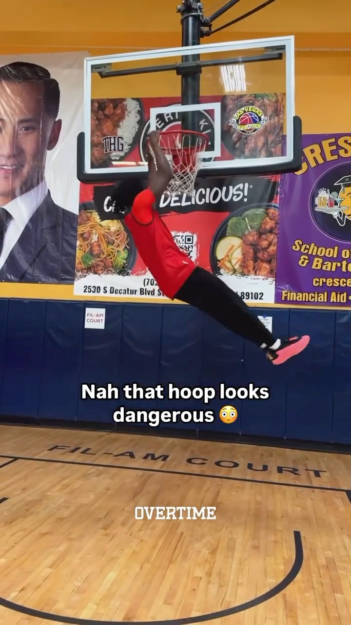 I ain’t dunking on this ?? #shorts #basketball #overtime #ote