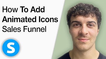 How to Add Animated Icons in systeme.io Sales Funnel [2025 Full Guide]