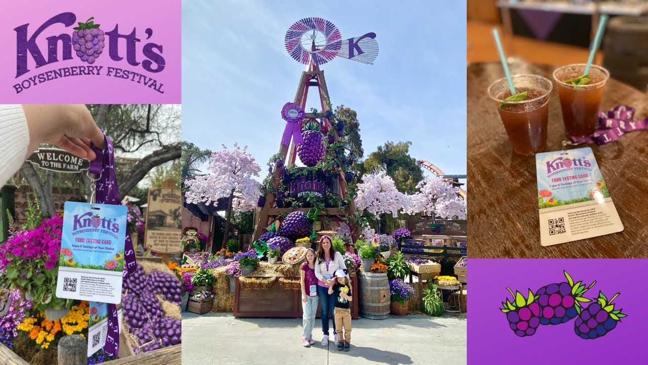 Knott's Berry Farm Boysenberry Festival 2023 YouTube