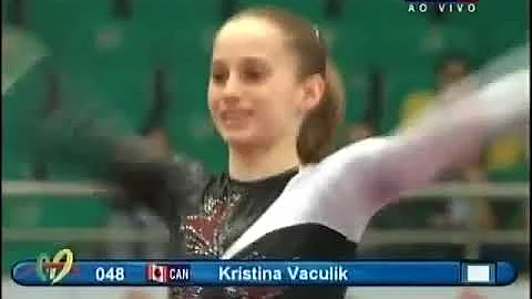 Kristina Vaculik. CAN. 2008 Tianjin World Cup. EF ...