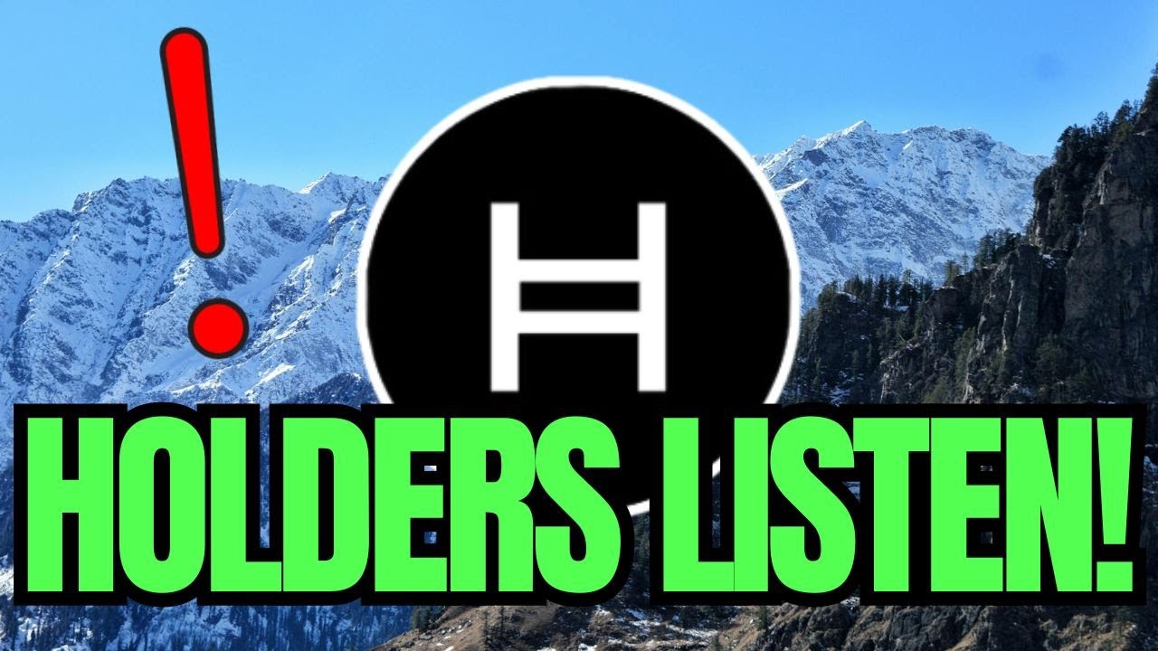 HEDERA (HBAR) IF YOU HOLD YOU NEED TO REALIZE THIS !! | WATCH NOW ...