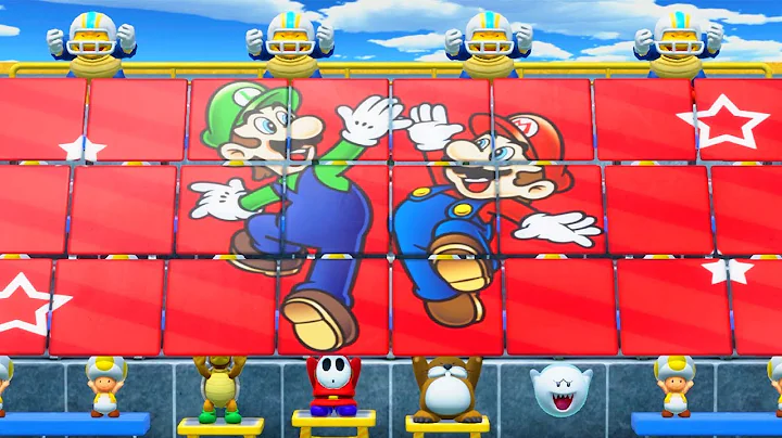 Super Mario Party - Mushroom Beach - Hammer Bro join Challenge Road