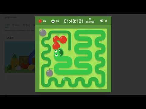 NEW SNAKE MODE-Google Snake Skull Mode 3 Apples Small All Apples [FIRST IN WORLD]