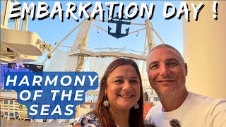 Boarding Harmony of the Seas for the First Time! | Day 1
