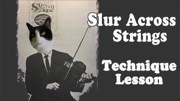 Slur Across Strings - Technique Fiddle Lesson
