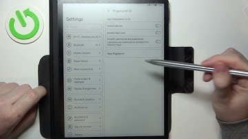 Huawei Matepad Paper - Does It Have Fingerprint Sensor