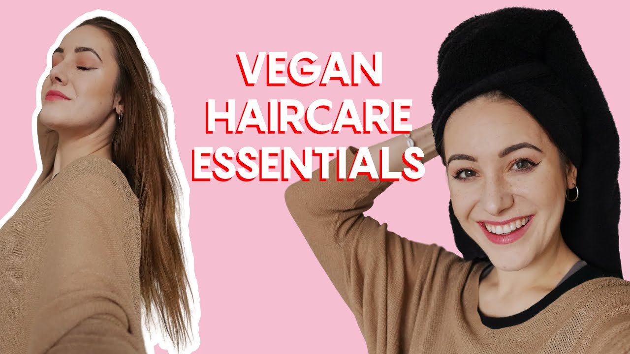The BEST Healthy Vegan Haircare Routine - YouTube