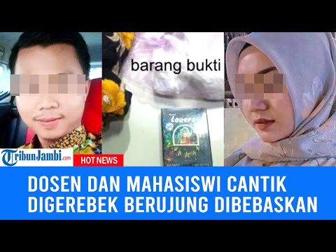 Dosen dan Mahasiswi Cantik Digerebek di Lampung Berujung Dibebaskan