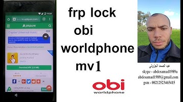 frp lock obi worldphone mv1 google account bypass reset