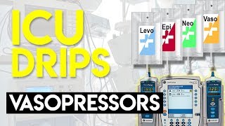 Vasopressors (Part 1)  ICU Drips
