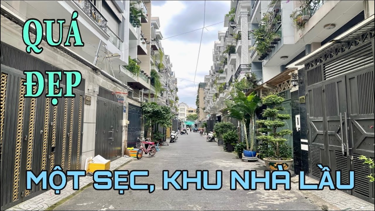 Bán nhà gò vấp khu nhà lầu đồng bộ rất đẹp, Hẻm một... - youtube