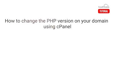 Learn how to change the PHP version on your domain using cPanel - HostMaria Tutorial