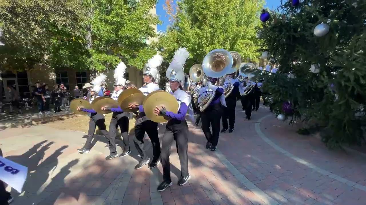 TCU Band March to the Carter 11/23/2024 - TCU vs. Arizona