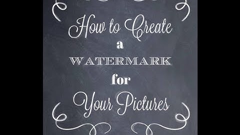 How to Watermark Photos Using PicMonkey | Watermarking Photos