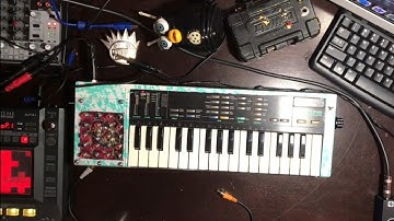 Circuit Bent Casio SK-1 "Patch Bae" 2-21-21