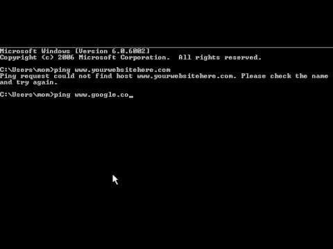 Wie man eine Website ping