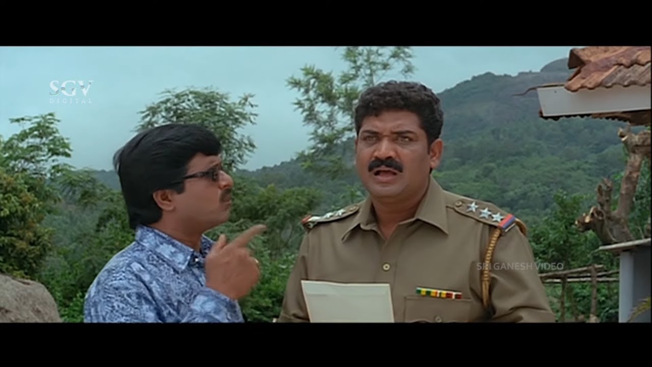 Police Shobraj Confusion In S. Naryan Marriage Ultimate Comedy | Baanallu Neene Bhuviyallu Neene 4