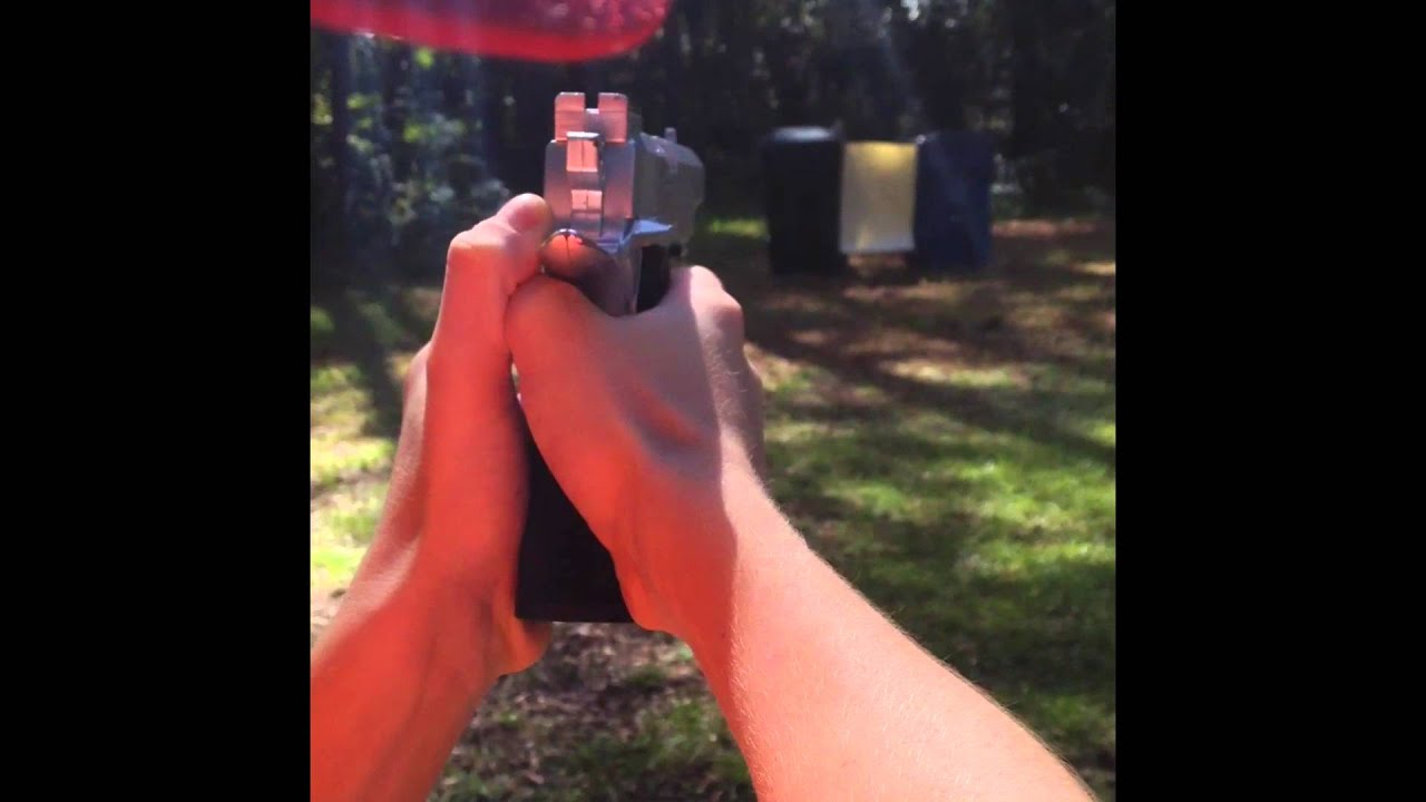 M1911 CO2 NonBlowback Airsoft Pistol Review/Shooting Test YouTube