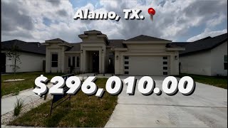 NEW CONSTRUCTION | $296,010.00 | 3 BEDS | 2 BATHS | ALAMO, TX. | 1,794 SQ FT | 2 CAR GARAGE |