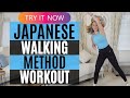 Viral Japanese Walk Method 20 Min Low Impact Workout