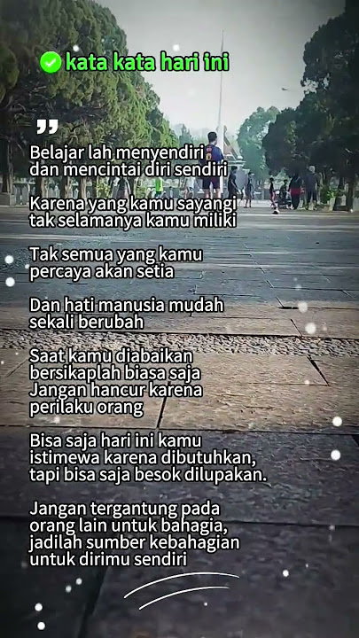 kata kata hari ini #shotrs #quotes #motivasi #fypシ゚viral