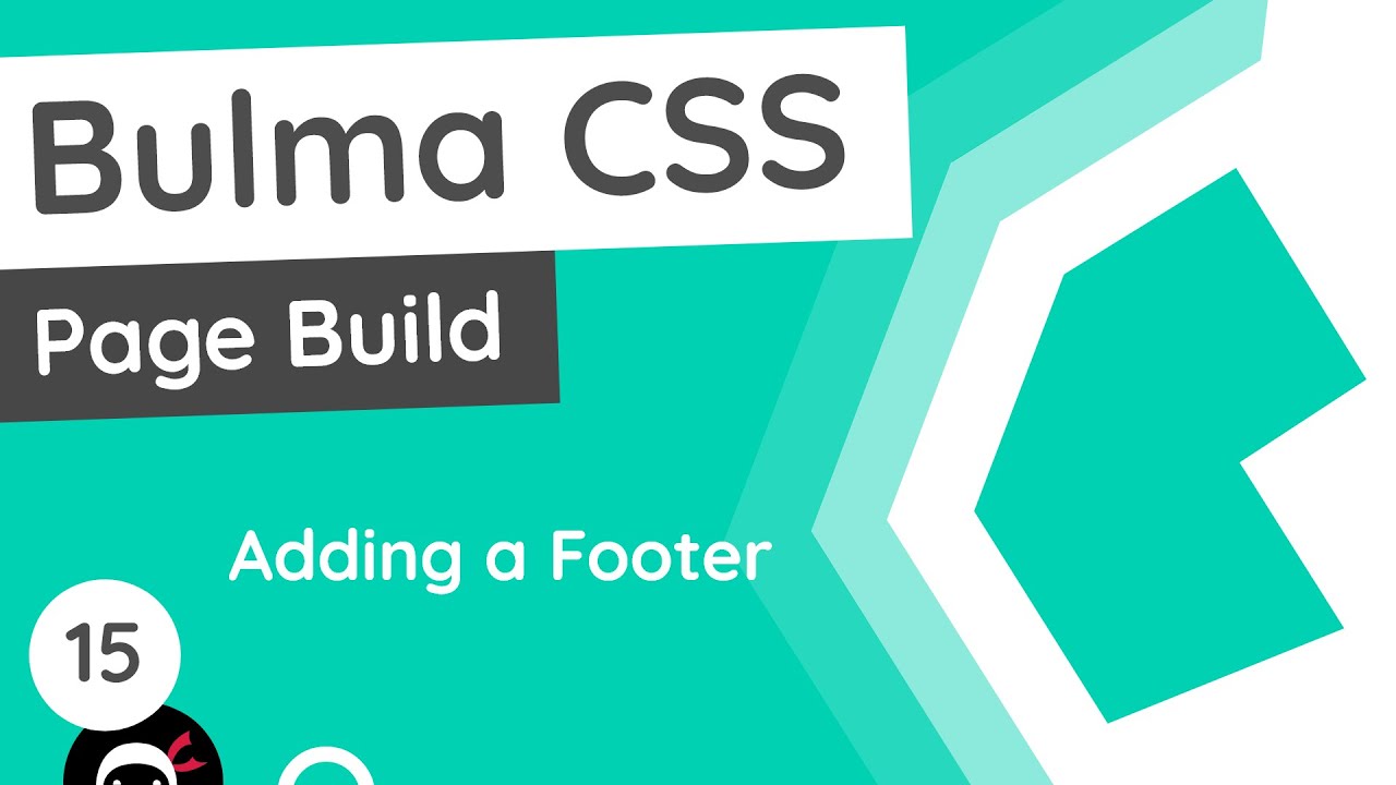 Bulma CSS Tutorial (Product Page Build) - Adding a Footer