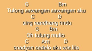 chord gitar pantai klayar - didi kempot