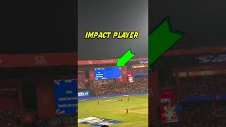 Frist Impact Player in IPL History 😱