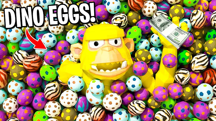 I Spent $100,000 on DINOSAUR EGGS In UG VR!