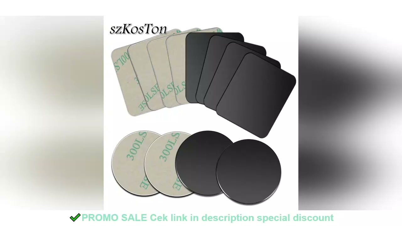 Metal Plate For Car Phone Holder Magnetic Universal Iron Sheet Disk Sticker Mount Mobile Phone Magne