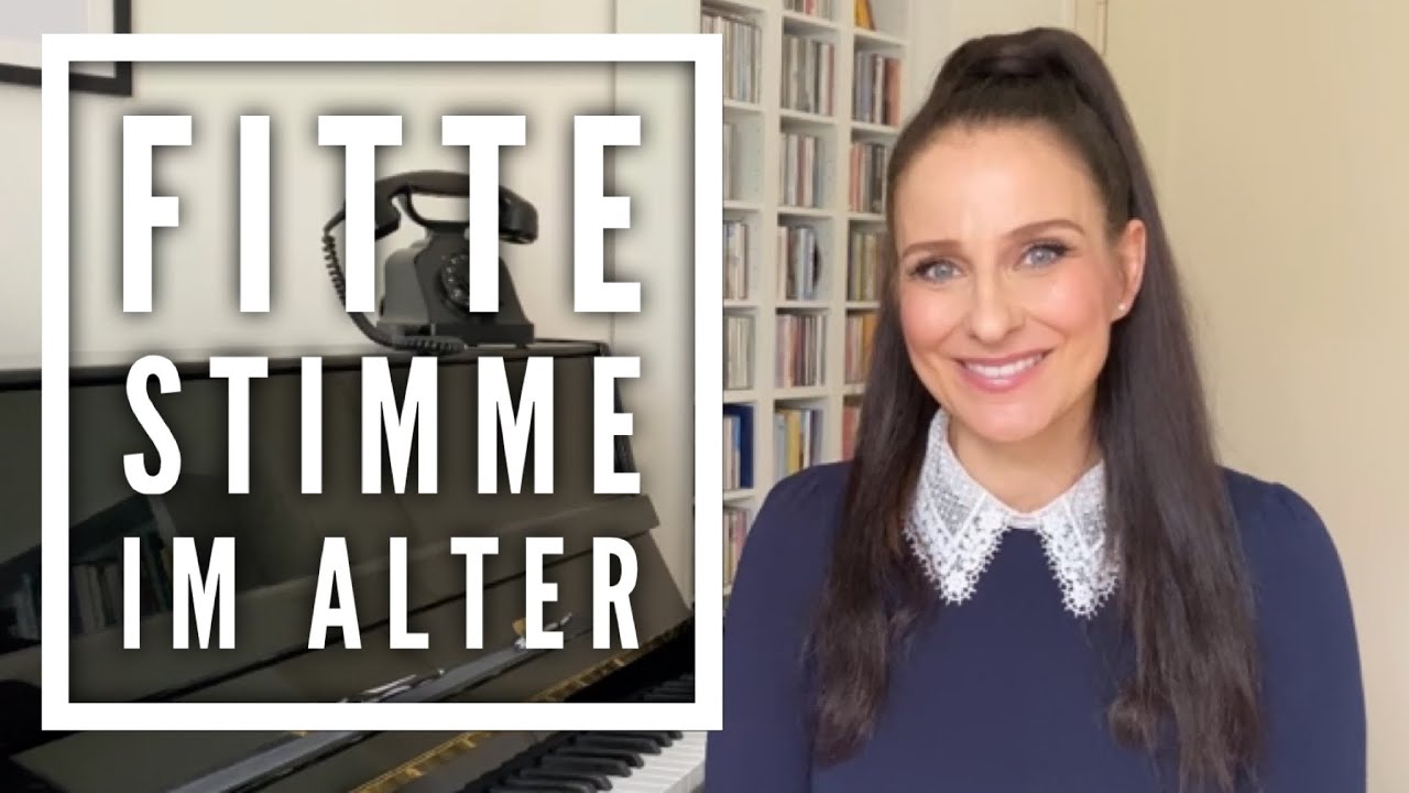 Tipps für eine fitte und geschmeidige Stimme im Alter - So erhältst du deine Stimme jung und kräftig