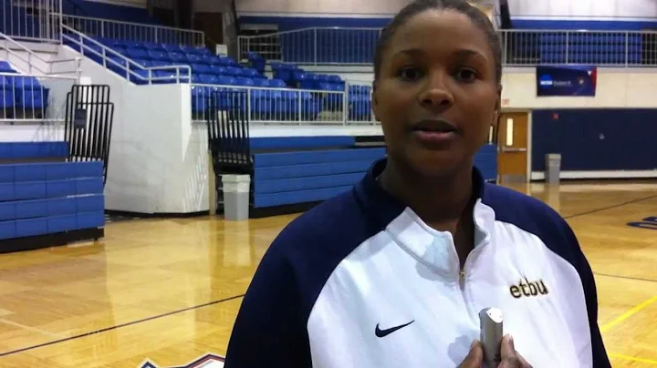 ETBU Women's Basketball - Mary Slaughter, April Le...
