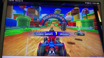 Mario Kart Arcade GP DX Attract Mode race intros Part 3