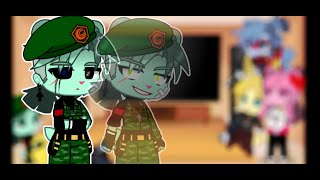 HTF react to Flippy/Fliqpy || My AU || Español/English || Gacha Club || 1/2 || Short as Levi