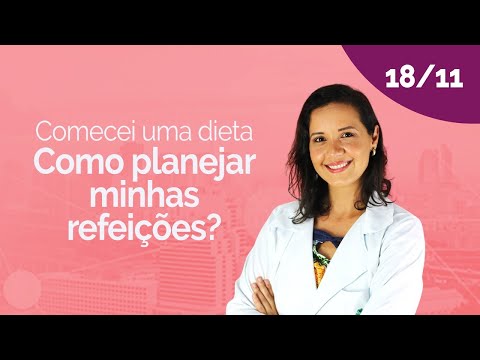 Como planejar minhas refeições?