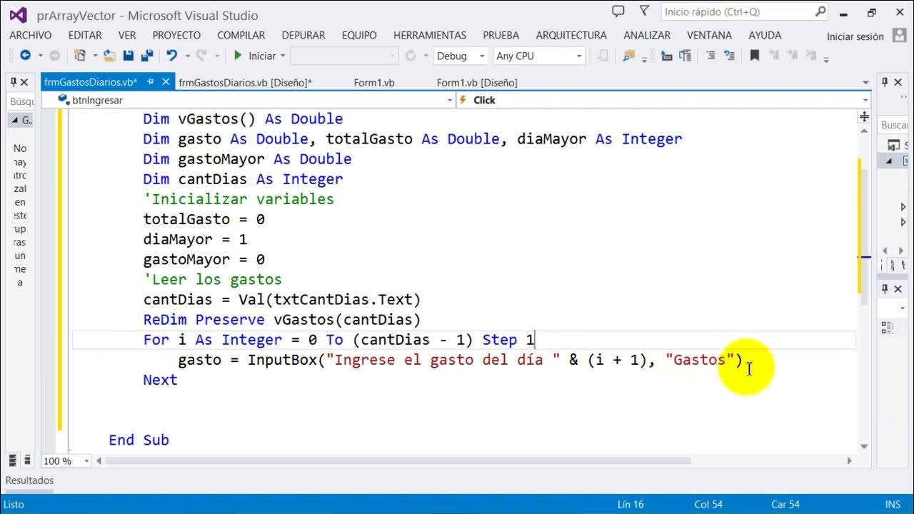 Arrays Matrices Unidimensionales 18 25 Programación Visual Basic Net ...