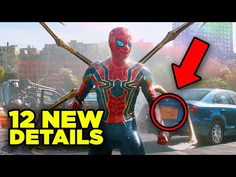 SPIDER-MAN NO WAY HOME Trailer 12 New Details You Missed! (4K IMAX)