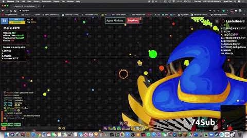 Agma.io - Giant takeover #1