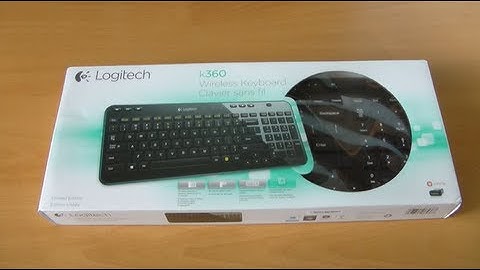 Unboxing & First Look: Logitech Wireless Keyboard K360