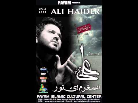 Ali Haider's Nauha Album 2012 (Promo)