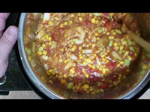 Brunswick Stew in Instant Pot