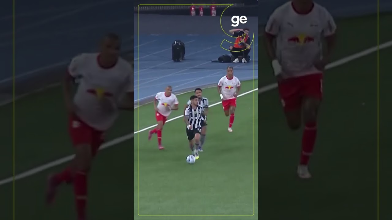 GOLAÇO DE SAVARINO NA GOLEADA DO BOTAFOGO SOBRE O BRAGANTINO | BRASILEIRÃO 2025 | #shorts | ge.globo